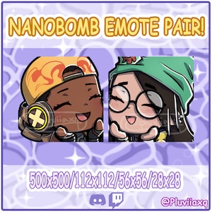 Raze x Killjoy VALORANT emotes pair for TWITCH/DISCORD 500x500/112x112/56x56/28x28 - Lgbtq+, Pride, Videogames, Anime, Kawaii