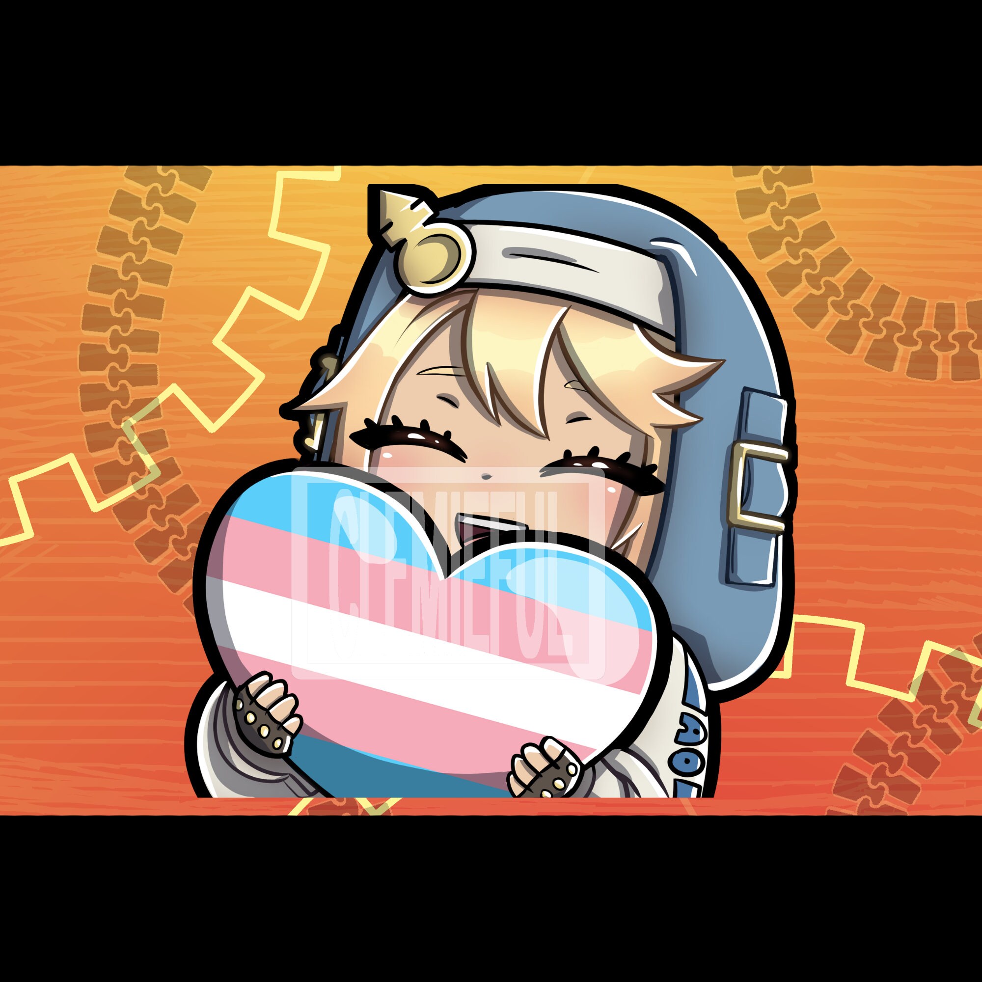 Bridget Guilty Gear Strive Emotes for TWITCH/DISCORD Etsy Australia