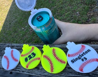 Custom drink can lid