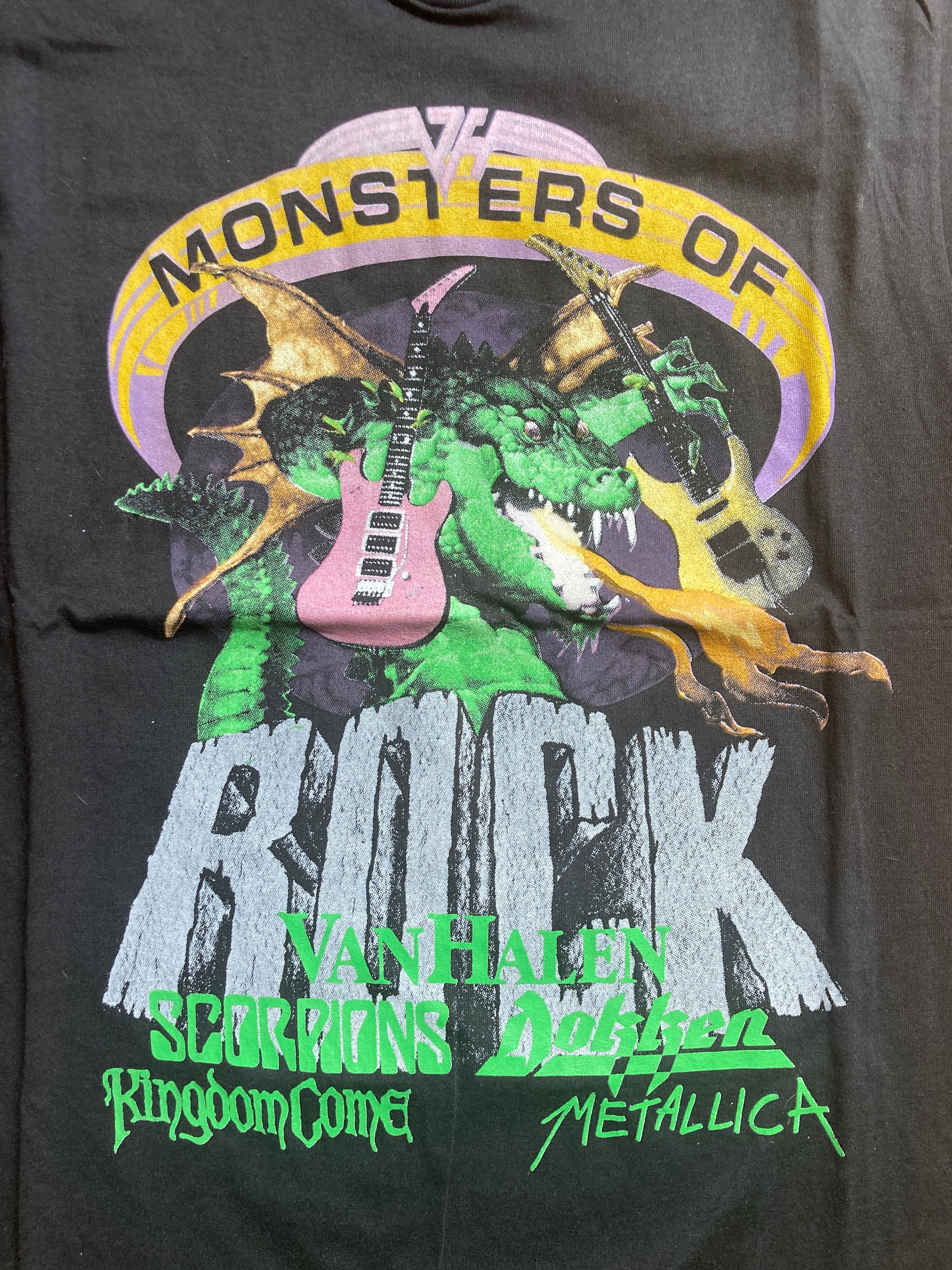 Discover Vintage Monsters of Rock T-Shirt