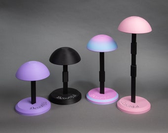 Wig Stand, Adjustable Height, Colors, Customizable
