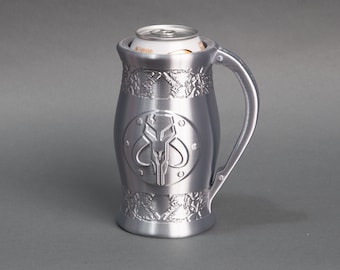 Mandalorian Mythosaur Can Mug, 3D Printed, 12 or 16 oz can