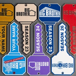 Big Brother Full Size Replica Key
