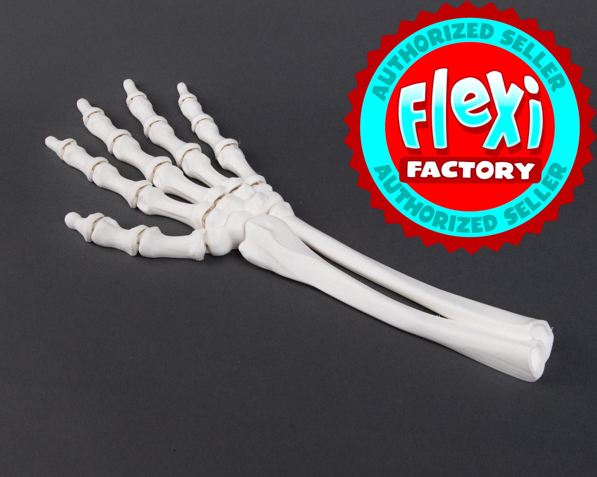 Flexi Factory Skeleton Arm 3D Printed Full Size Arm Etsy