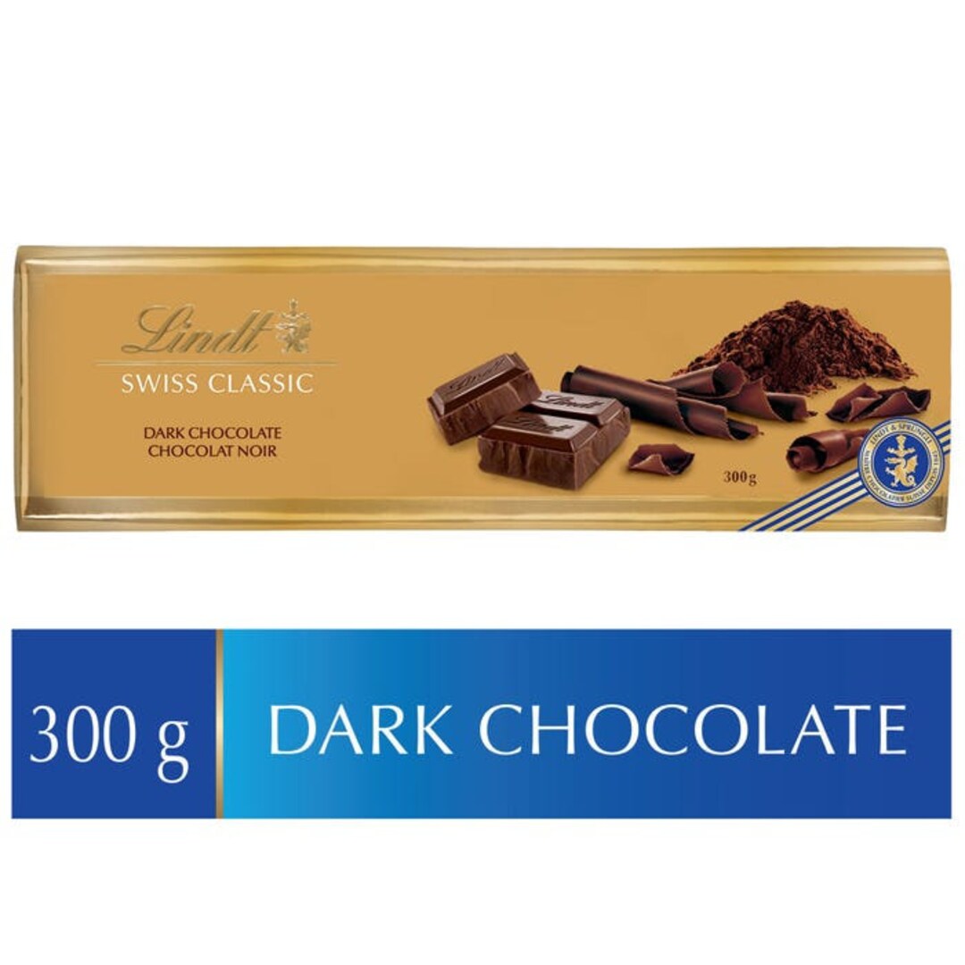 Pack of 3 X Lindt SWISS CLASSIC Gold Surfin Dark Chocolate Etsy