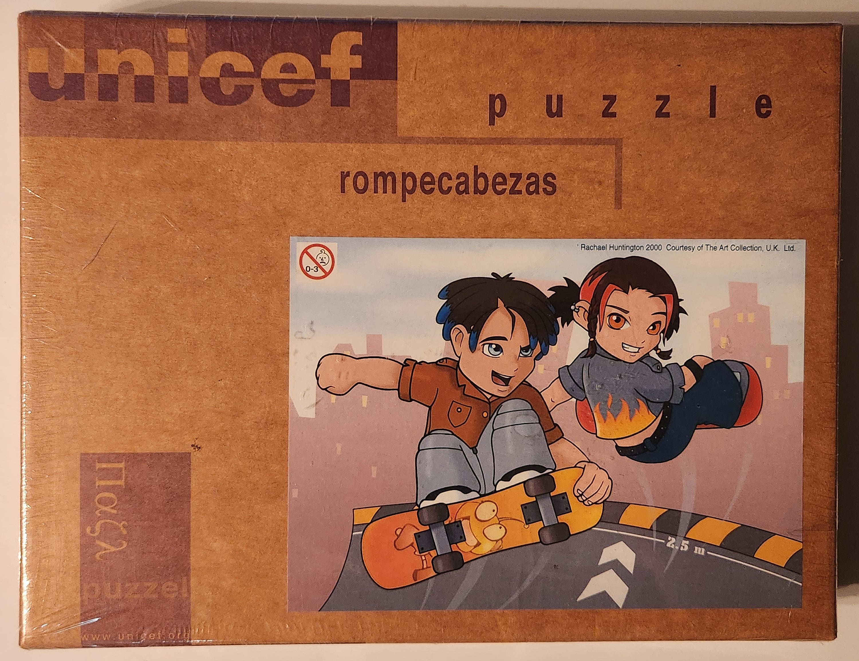 Puzzle - 208 pièces - Code 7700 - Unicef - 8 ans et plus Puzzle - 208 pièces - Code 7700 - Unicef - 8 ans et plus