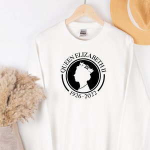 RIP Queen Elizabeth Shirt, Rest In Peace Elizabeth II, RIP Majesty The Queen, Queen Of England Since 1952, Commemorative Shirt, 1926-2022