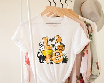 Love Halloween Shirt,Halloween Shirt, Halloween Funny Shirt, Spooky Shirt, Halloween Party, Scary Halloween Shirts, Halloween T-Shirt