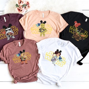 Disney Star wars shirts, Star Wars Family Matching Shirts, Disney Family shirts, Disney Matching Tee,Star Wars Character Shirt
