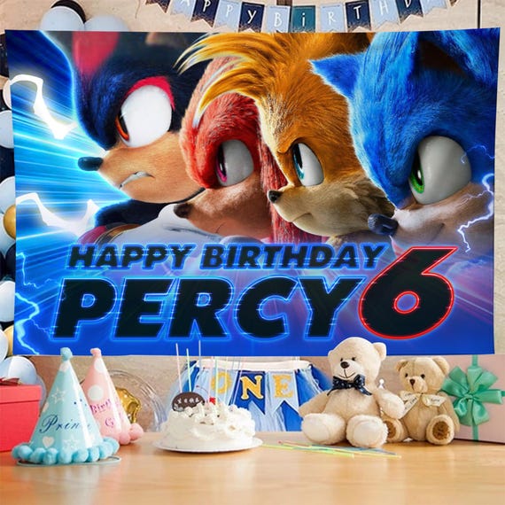 DIGITALE PERSONALIZZATO BAMBINI Compleanno Invito Invito Sonic The - Foto 5