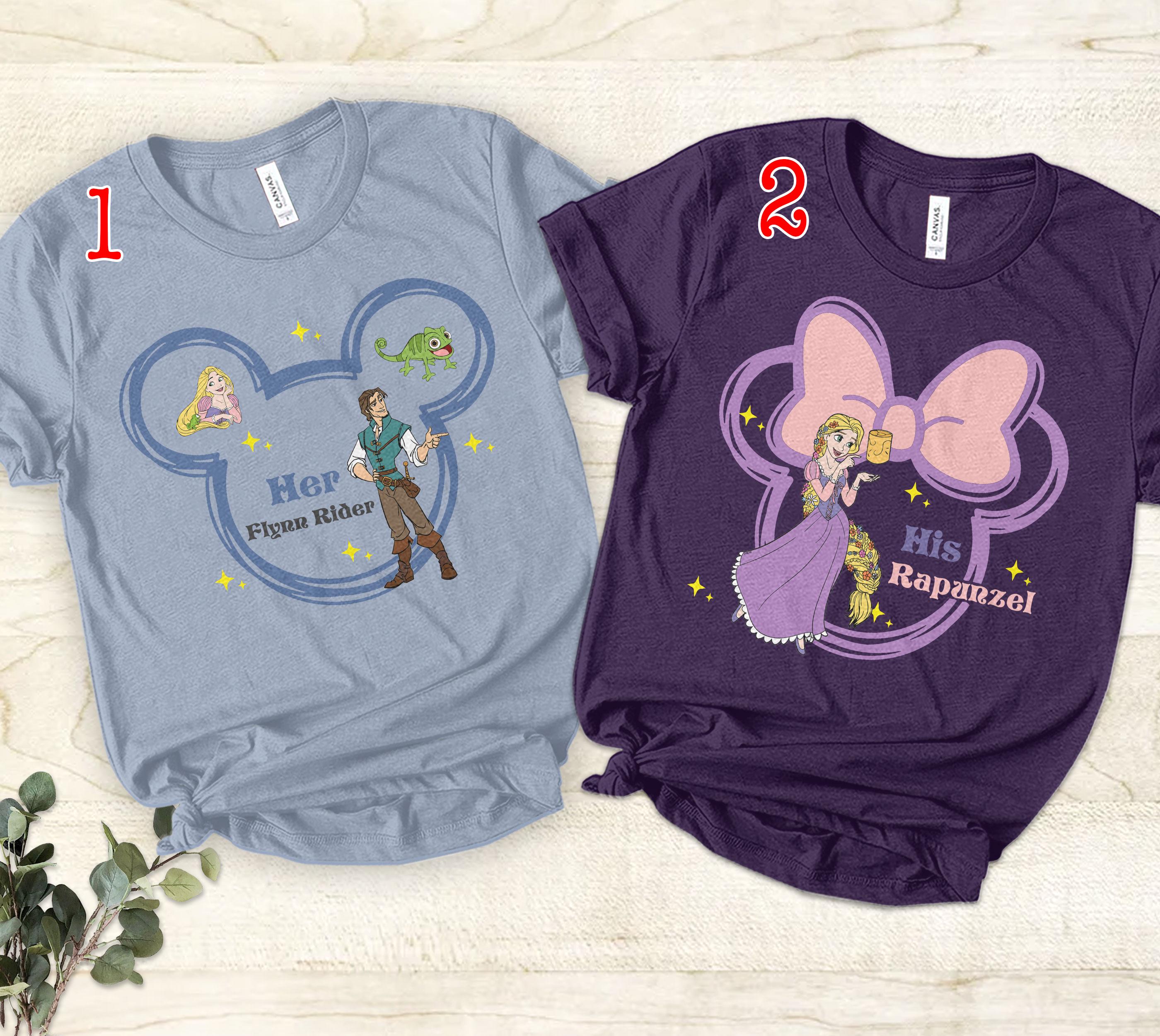 Rapunzel shirt couple México