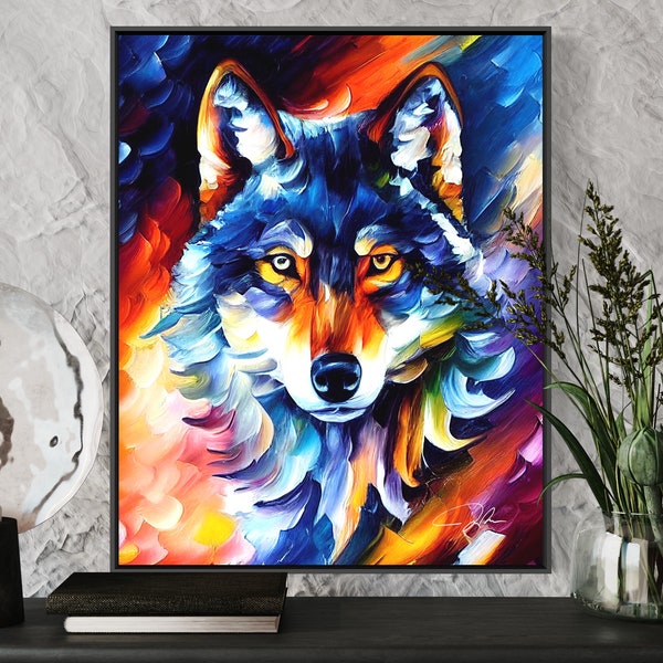 Wolf Art - Etsy