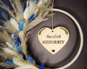 dried flower wreath