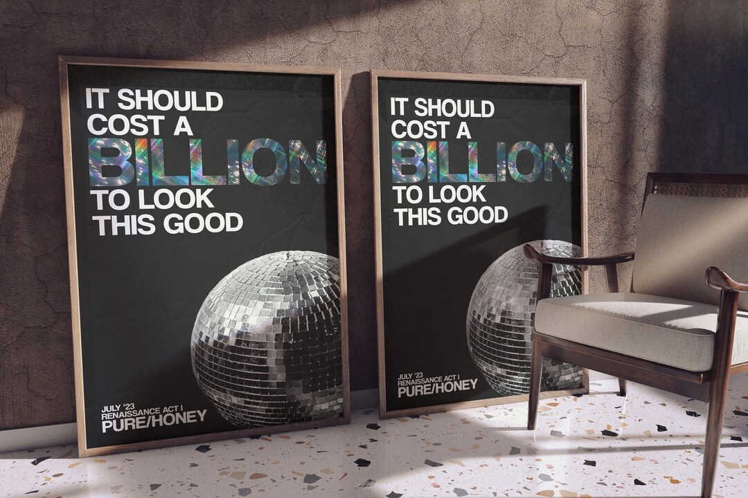 Beyoncé Renaissance Posters | Digital Art Prints | A2 Printable Wall ...