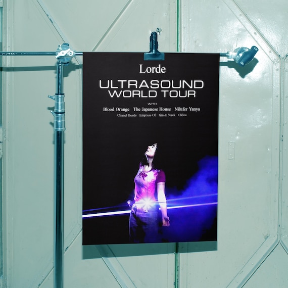 Lorde Virgin Ultrasound Tour Fan Art | Digital Art Prints | A3