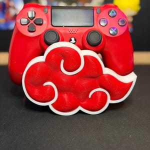 Red Cloud Anime Inspired Joystick Controller Holder