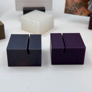 Porta-fotos e cartões coloridos | Suporte para cartões, suporte para retratos, suporte para cartões de lugar de casamento, suporte para números de mesa | Suporte para preço de varejo | Organizador