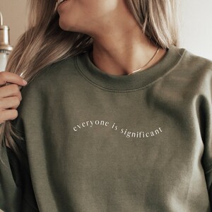 Embroidered Be Kind Sweatshirts | Embroidered Christian Crewneck Sweatshirt | Christian Shirts | Jesus Sweatshirt | Embroidered Sweatshi