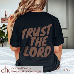 Trust the Lord Shirt | Proverbs 3 5 Guys Christian Shirt | Trust in the Lord Shirt | I Trust in God | Bible Verse T Shirt | Edgy Christian