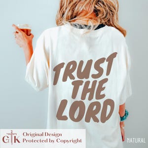 Trust the Lord Shirt | Proverbs 3 5 Guys Christian Shirt | Trust in the Lord Shirt | I Trust in God | Bible Verse T Shirt | Edgy Christian