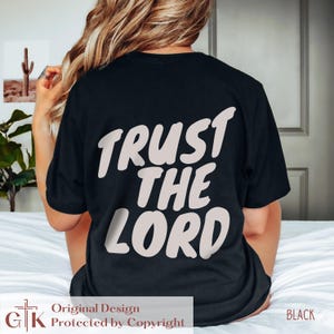 Trust the Lord Shirt | Proverbs 3 5 Guys Christian Shirt | Trust in the Lord Shirt | I Trust in God | Bible Verse T Shirt | Edgy Christian