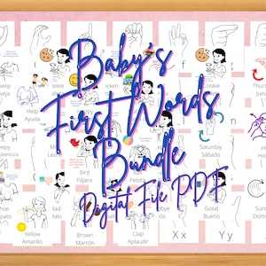 Baby First Words ASL Gebarentaal en Spaans BUNDEL PDF