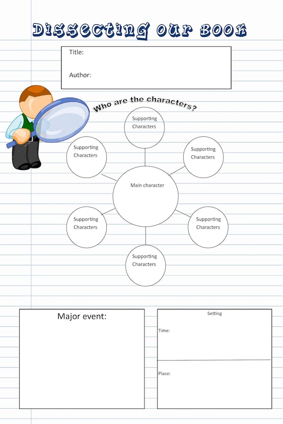 story elements graphic organizer