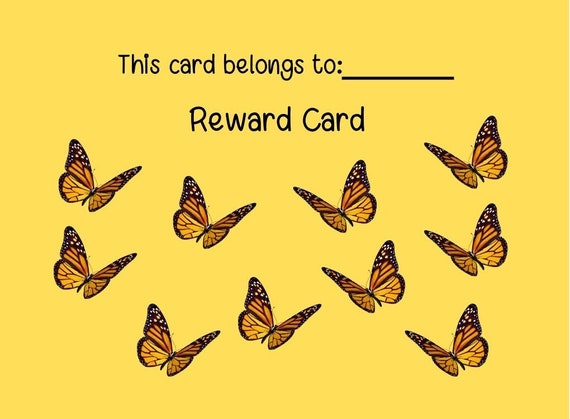 Student Punch Cards for Classroom Rewards Teacher Resources