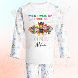 Personalised paw patrol pyjamas sales