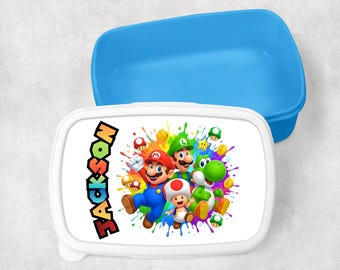 Personalised Gaming Lunch Box | Custom Kids School Food Container