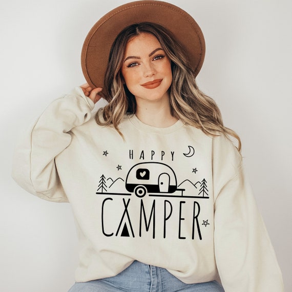 Happy camper deals sweatshirt