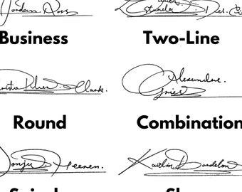 Business Signature Design | Real Handwritten Style | Wedding signature | Calligraphy | |Digital Delivery