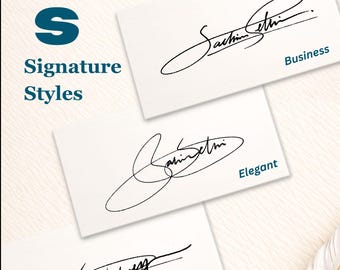 Custom 'S' Letter Signature Design | Handwritten Style (Digital Delivery)