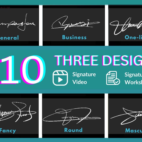 Wedding Signature Design | Real Handwritten Style | Digital Signature | Business Signature | Personalized Signature