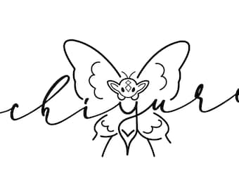 Custom Signature Logo Design: Social Media Watermark (Digital Delivery)