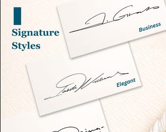Custom I Letter Signature Design | Handwritten Style, Video Tutorial (Digital Delivery)