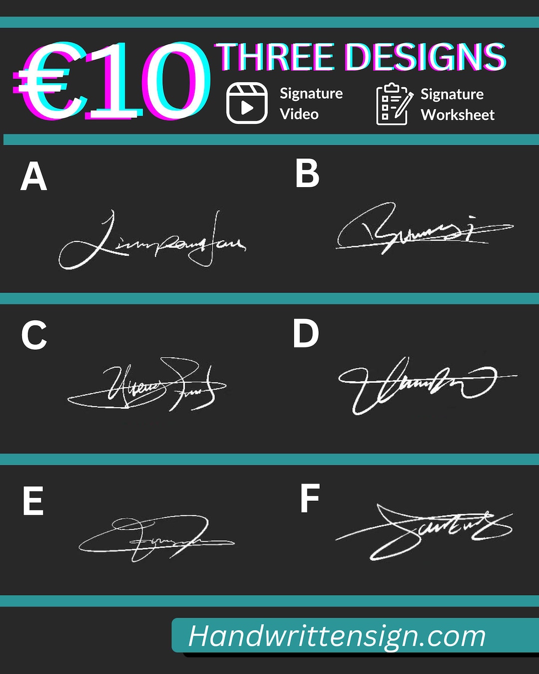 Types Of Signature Styles