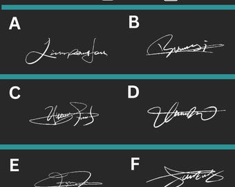 Personalized Signature Design With Unlimited Revision | Real Handwritten Style  | Digital Delivery
