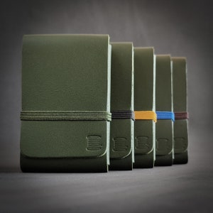 Minimalist leather Wallet, For Man and Women, Made by Hand with Portuguese Genuine Leather Slim Wallet, Card Holder, Coins, Bills