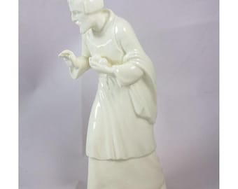 Goebel Hummel Joseph All White Porcelain Nativity Figure TMK-2 Stamped Full Bee