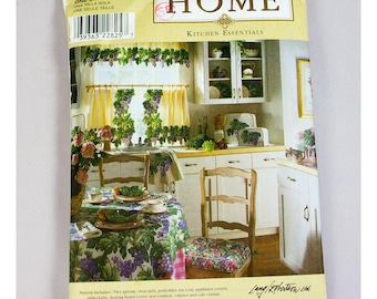 Patrón Simplicity Home 8690: Artículos esenciales de cocina, delantales, guantes de horno, etc., 1999 UC