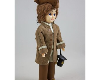 Vintage Carlson-gekostumeerde pop Paul Revere uit de jaren 70-80 8-114, 7,5" hoog