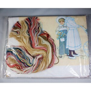 Needle Treasures Stitchery Kit Jan Hagara Collectibles In Line 20x10 inch NEW image 2