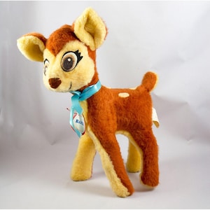 Vintage Walt Disney Bambi Plush By California Stuffed Toys 14.5" Tall