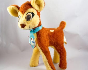 Vintage Walt Disney Bambi Plush By California Stuffed Toys 14.5&quot; Tall