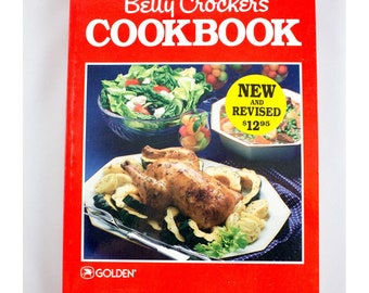 Livre de cuisine de Betty Crocker, nouveauté et révision 1986, première impression, livre de poche