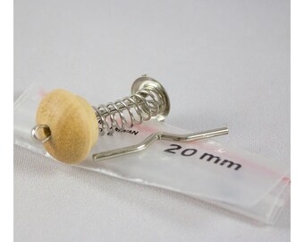 Doll Shoulder Plate Connector w/Pin 20mm Porcelain Doll Making NEW