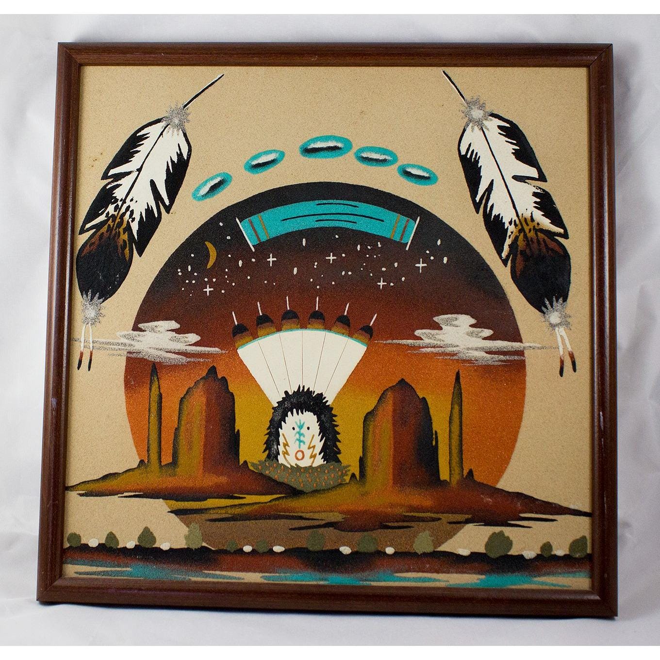 Navajo sand painting - Etsy 日本