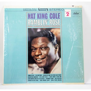 Nat King Cole Ramblin&#39; Rose 1962 Stéréo LP Album Vinyle ST 1793