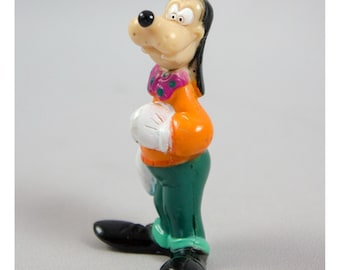 Vintage Disney Goofy Goof Troop Mini Figure Kellogg&#39;s Cereal Mail Away Toy 2.25&quot;